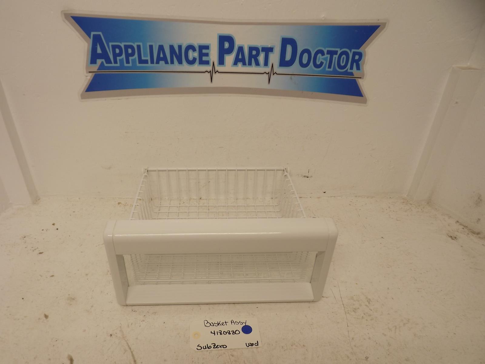 SubZero Refrigerator 4180880 Model #590 Basket Assy Used SubZero Refrigerator 4180880 Model #590 Basket Assy Used